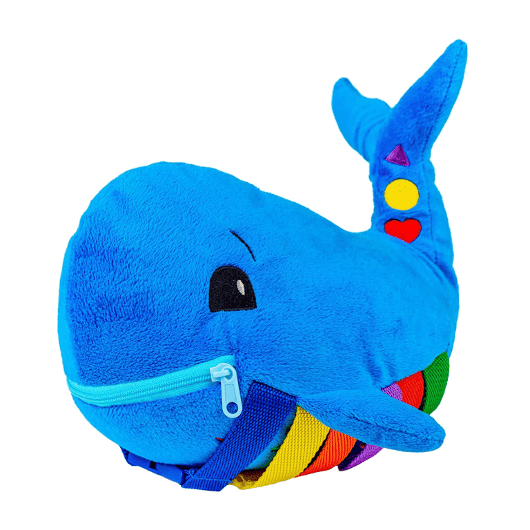 Buckle Toys Blu Whale Buckle Toy