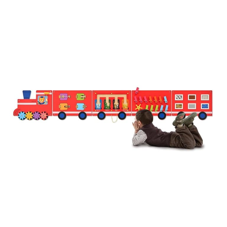 Monläurd Wall Mounted Busy Board Train
