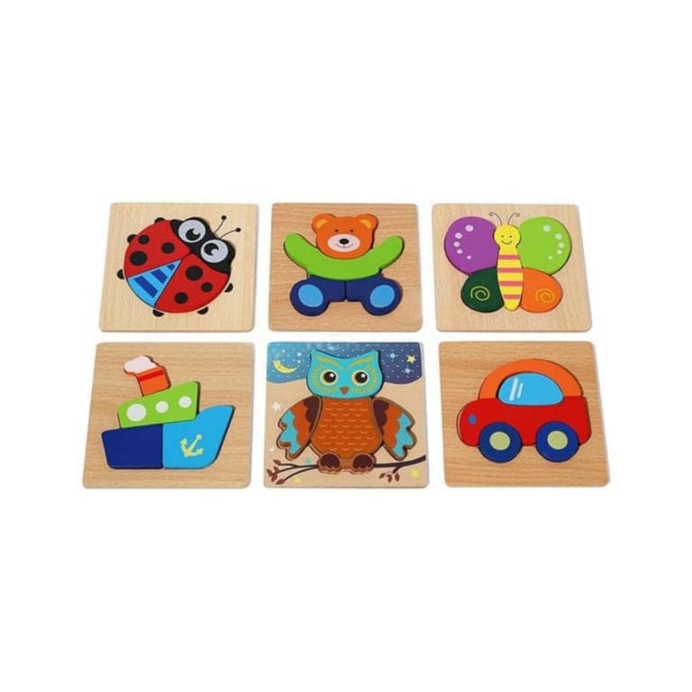 Clever Toys Box Puzzle Blocks