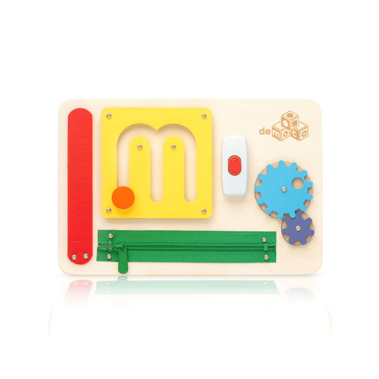 deMoca Busy Board Colorful