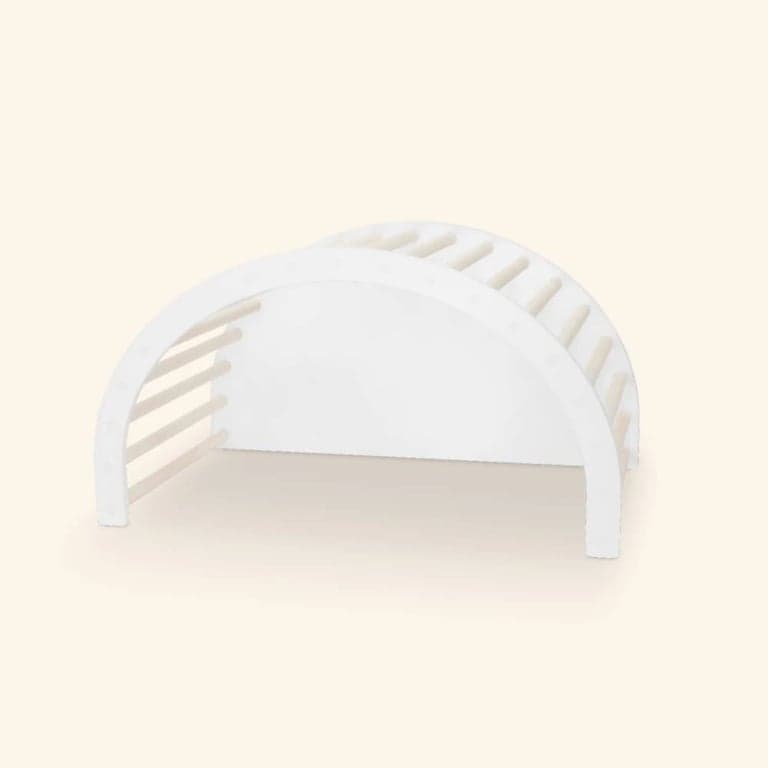 FitWood Luoto II Arco da Arrampicata Bianco - Betulla
