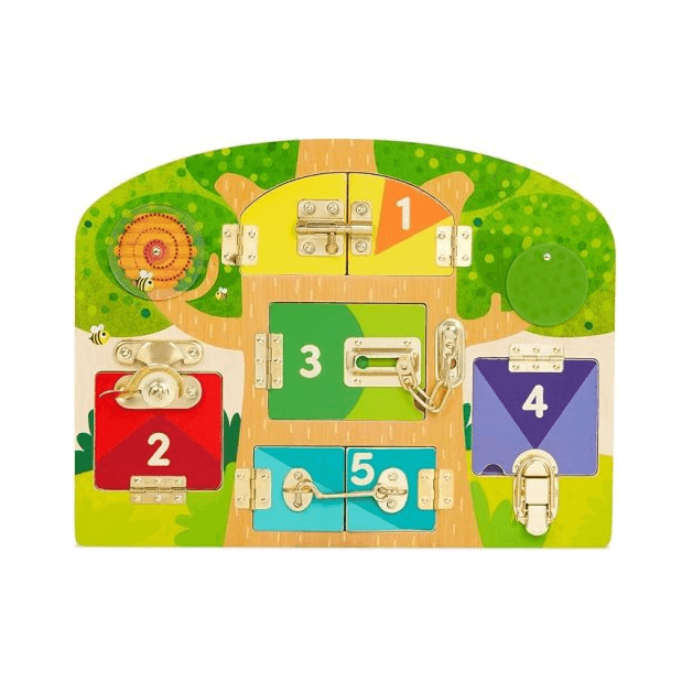 Battat Education Lock & Latch Board