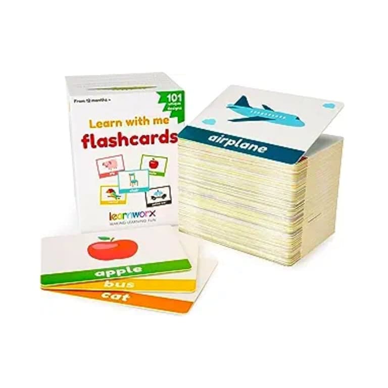 Learn Worx 101 Baby Flashcards Toddler