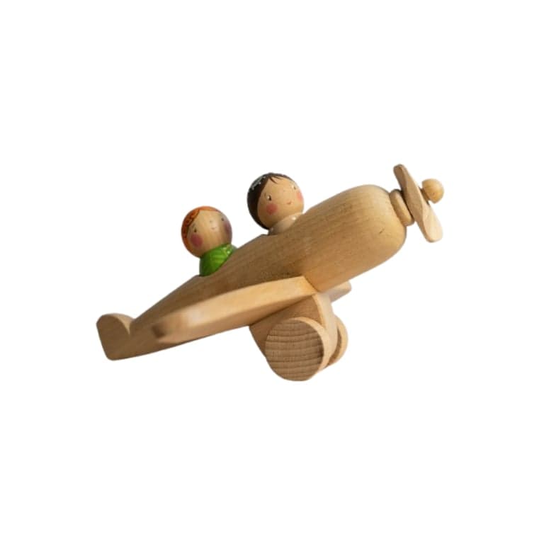 PoppyBabyCo Gnezdo Wooden Airplane