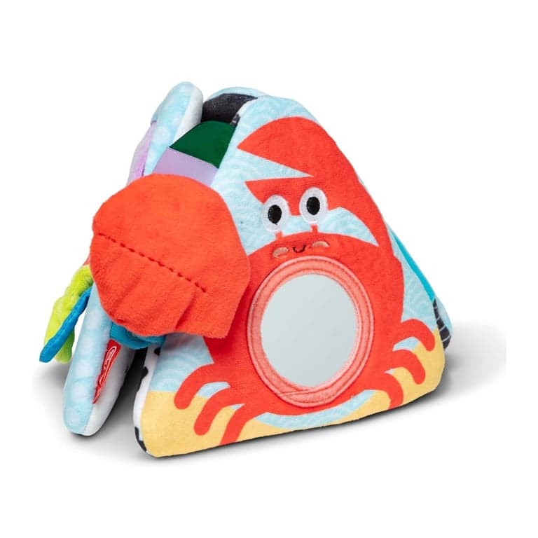 Melissa & Doug Ocean Tummy Time Triangle Infant Baby Toy