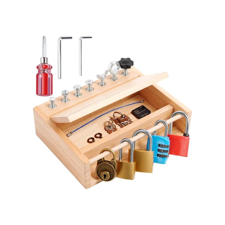 INIFEIDALA Lock and Key With Screwdriver Set