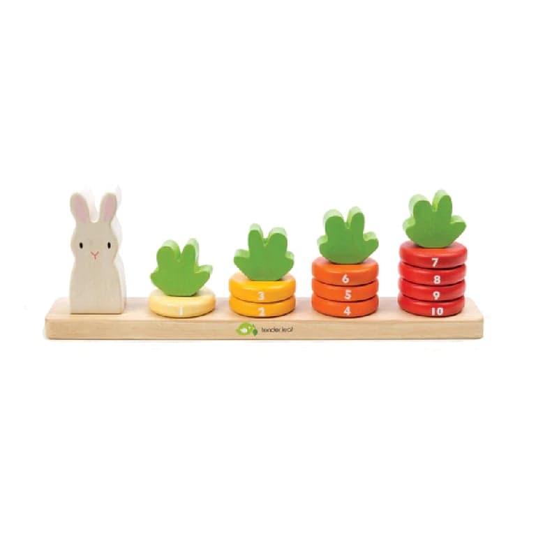 Tender Leaf Counting Carrots
