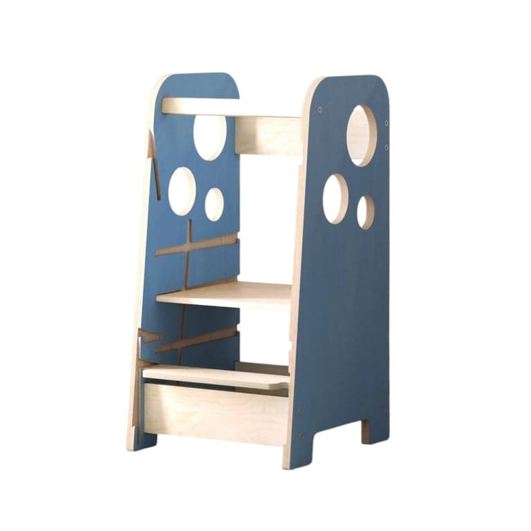 Busy Kids Torre per Bambini Evolutiva 3 in 1 Blu