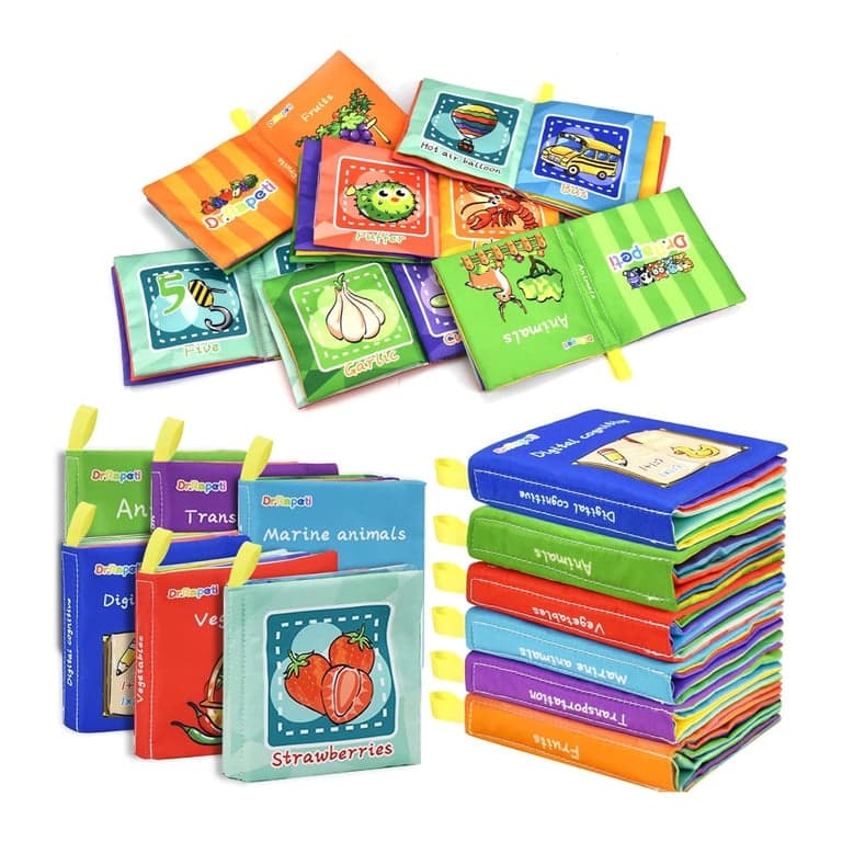 Dr. Rapeti Cloth Book Colorful 1