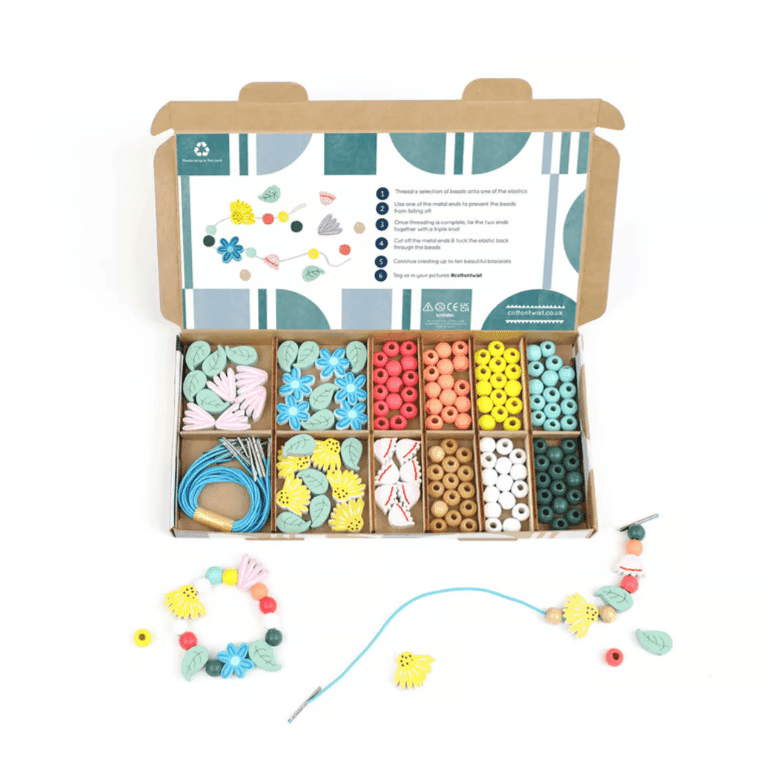 Cotton Twist Crea i tuoi Braccialetti: Fiori Selvatici