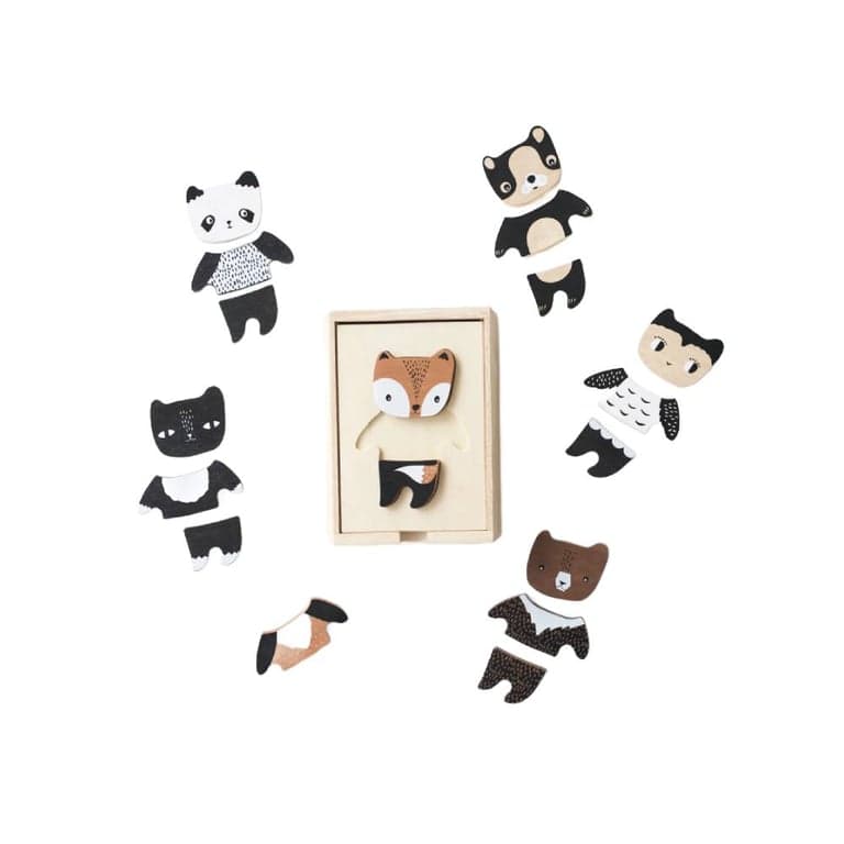Wee Gallery Mix and Match Animal Tiles