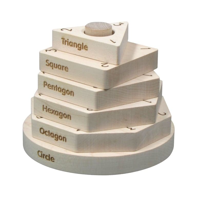 Maple Landmark Natural Shape Stacker