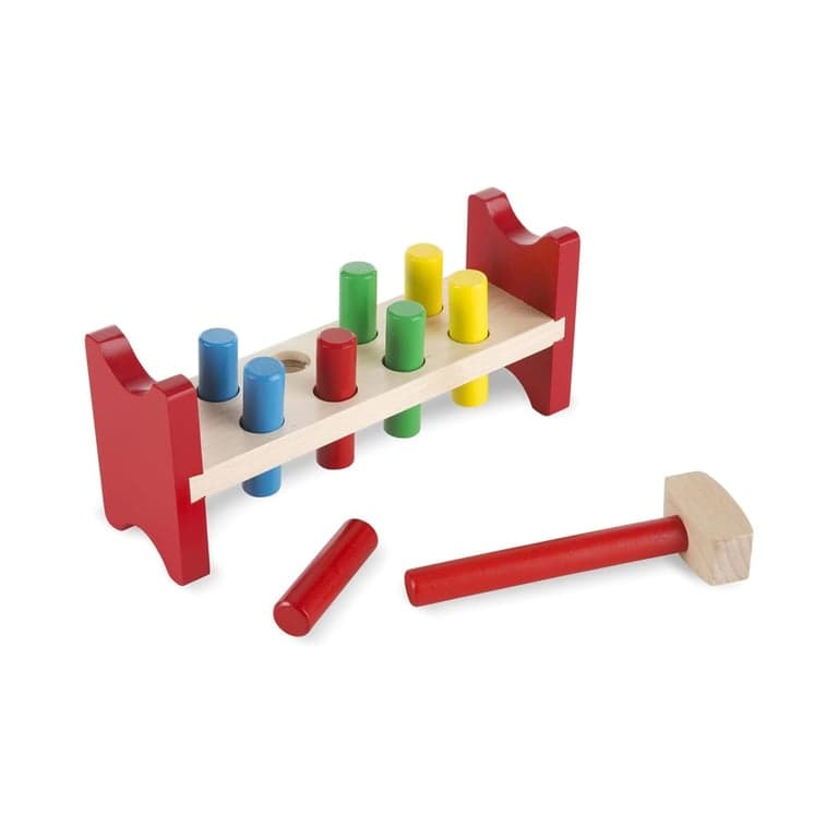 Melissa & Doug Wooden Hammering Toys Deluxe