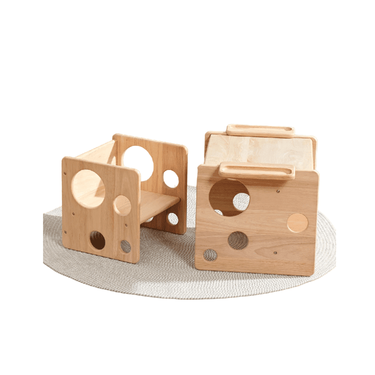 Woodtoe Montessori Weaning Table and Chair Set