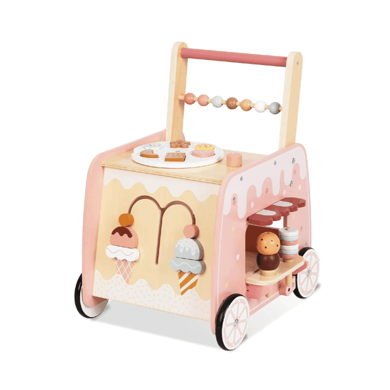bpmfkid Push Walker Ice Cream Cart