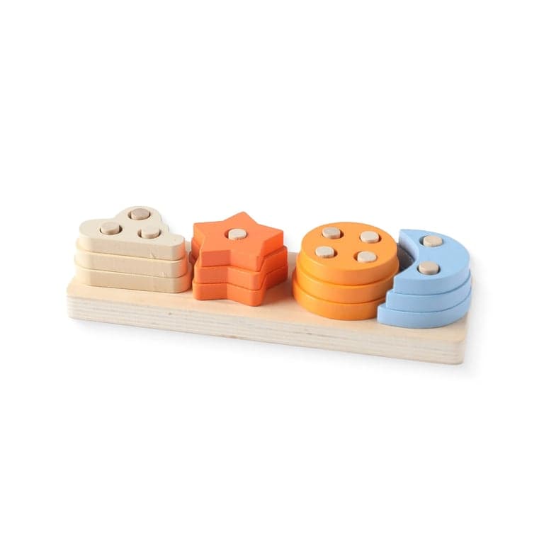 Wonder Space Shape Sorter Cloud Rectangular