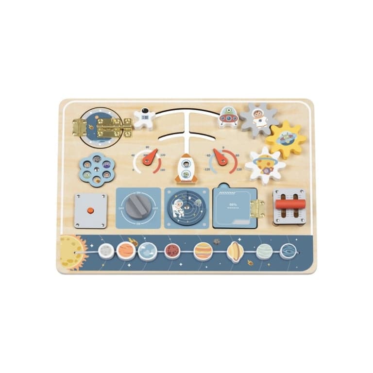 Tooky Toy Busy Board Astronauta Astronave