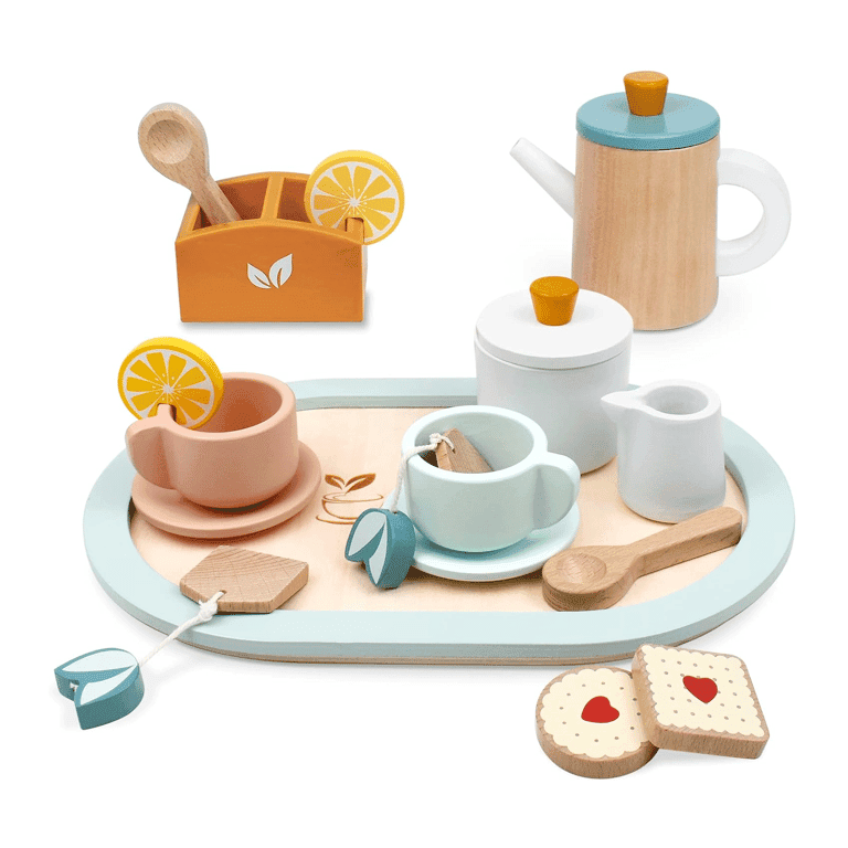 PairPear Wooden Tea Set