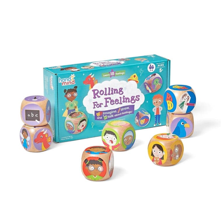 Hand2Mind Dice Game Rolling for Feelings