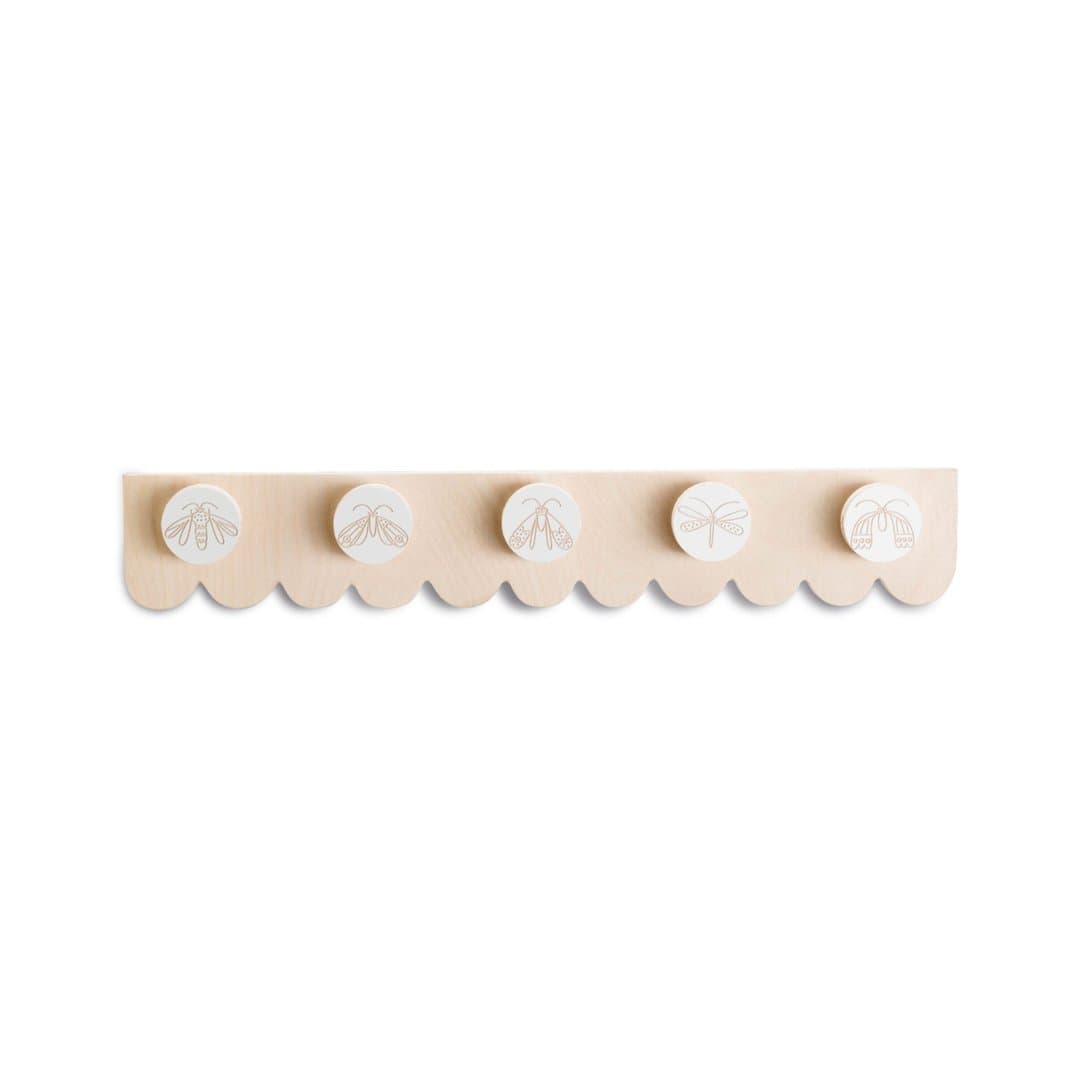 Milin Appendiabiti da parete Farfalle