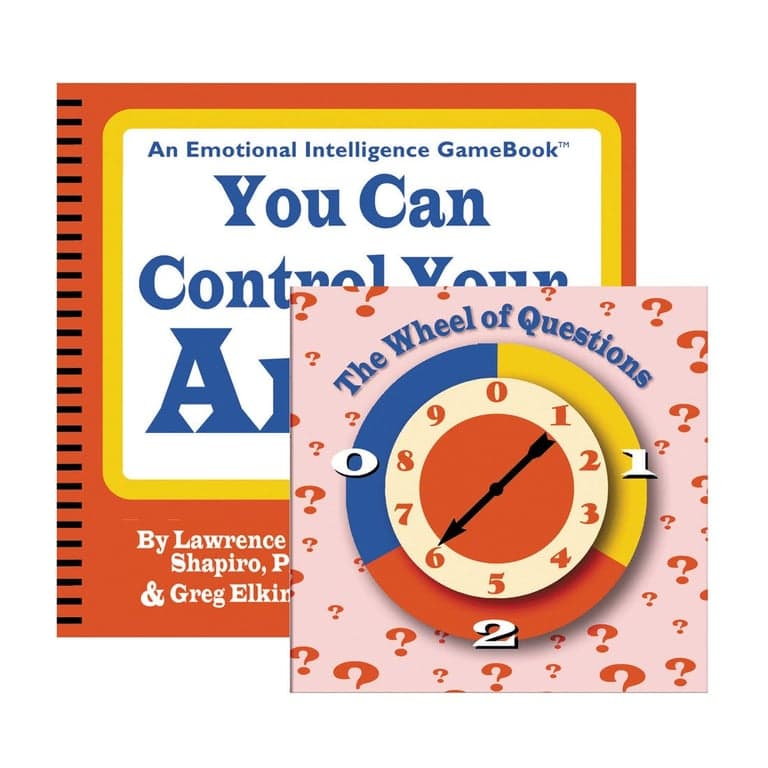 Childswork Childsplay You Can Control Your Anger Spin & Learn! Game Book