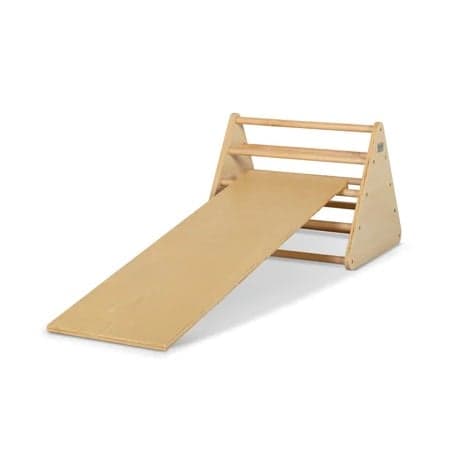 My Happy Helpers Baby Indoor Pikler Play Set Varnished Slide