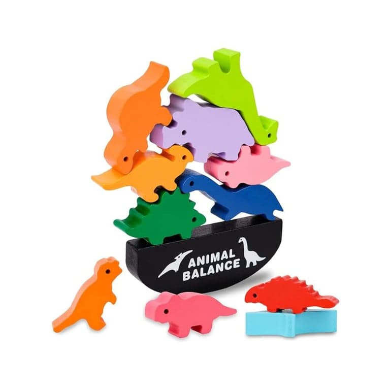 Clever Toys Box Animal Balance Blocks