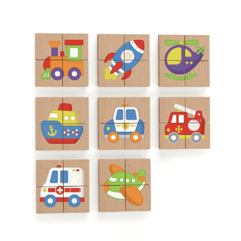 Viga Puzzle Magnetico Veicoli