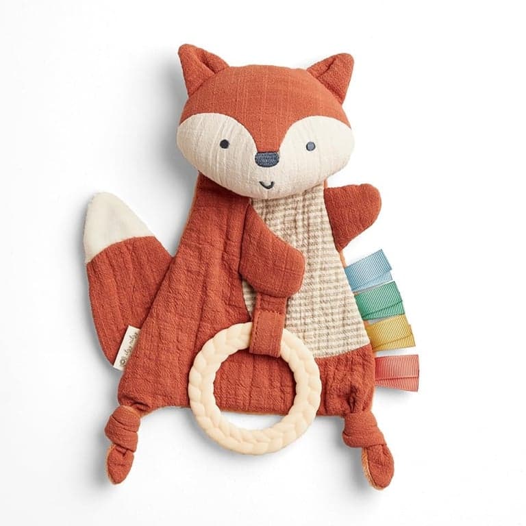 Itzy Ritzy Crinkle Toys Bitzy Fox