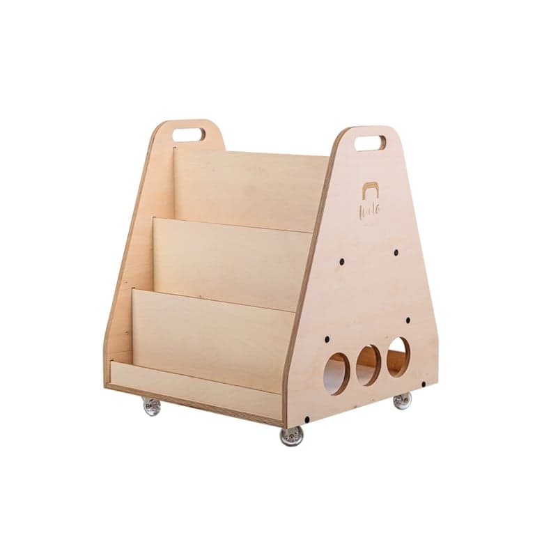 Luula Scaffale Montessori su Rotelle Berta