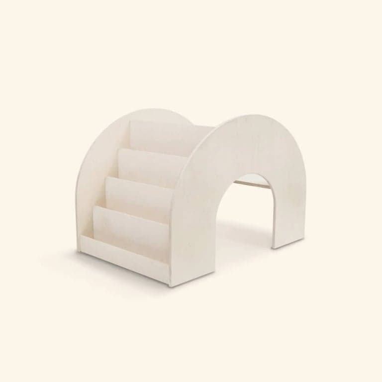 FitWood Kumpu Libreria Montessori Betulla