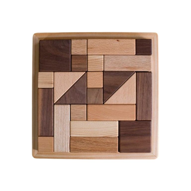 Eguchi Toys Wooden Puzzle Blocks