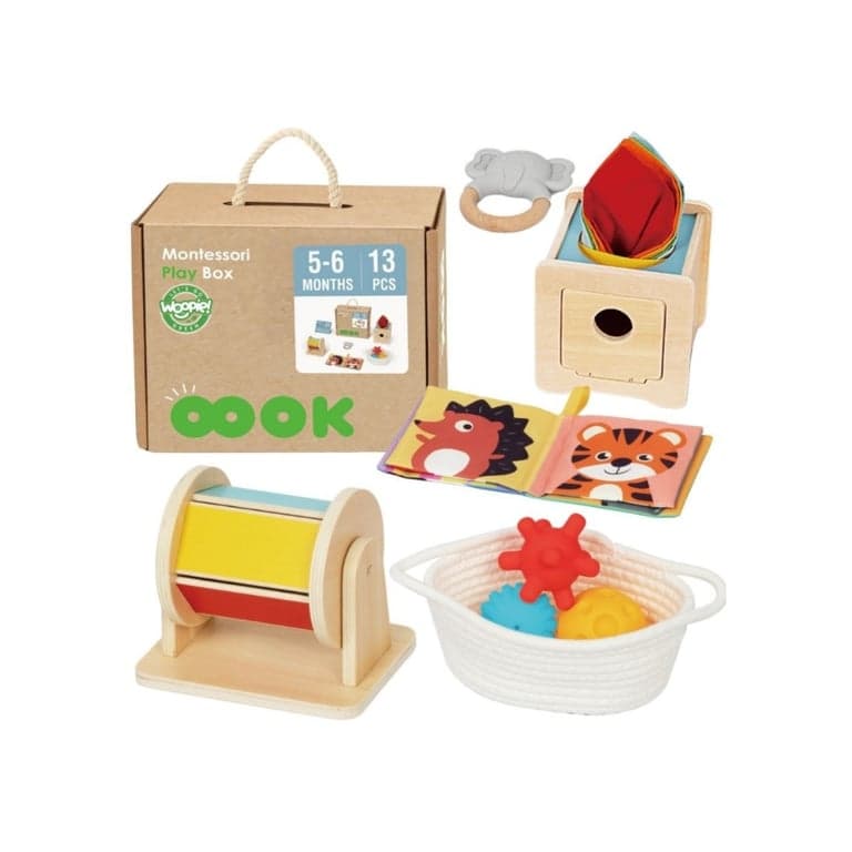 Woopie Green Set Regalo per 5-6 Mesi