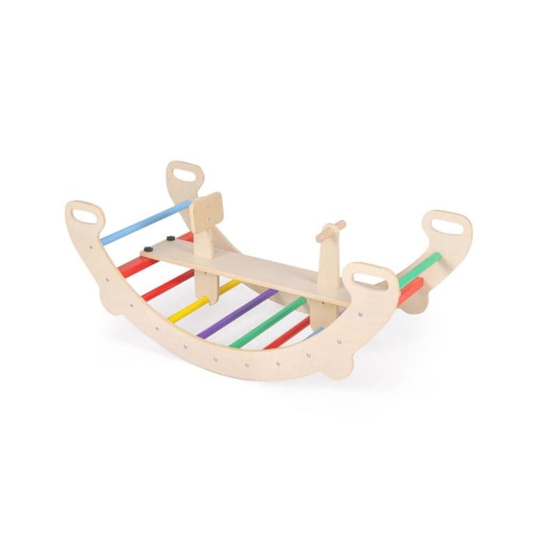 Costway Wooden Climbing Arch