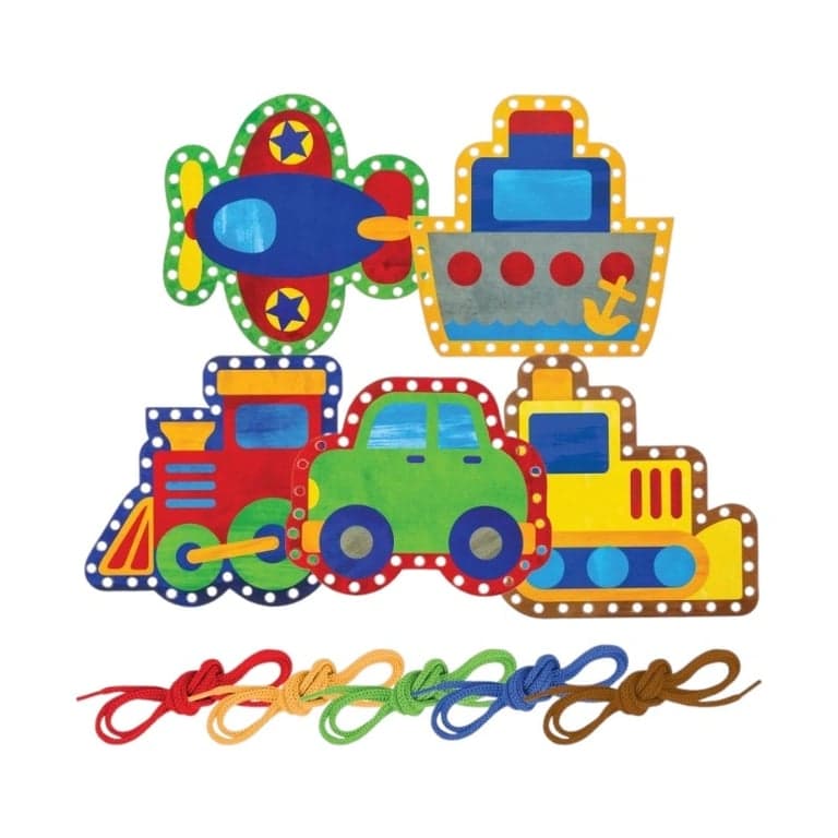 Stephen Joseph Puzzle da cucire a forma di auto