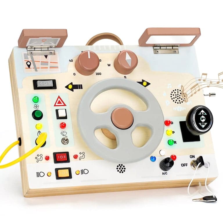 Joyreal Steering Wheel with Lights & Sounds