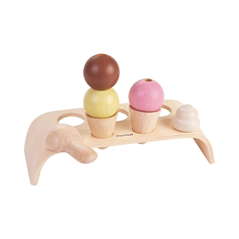 PlanToys Ice Cream Cone Set