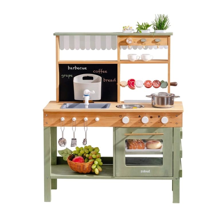 ROBUD Cucina da Gioco all'Aperto Verde