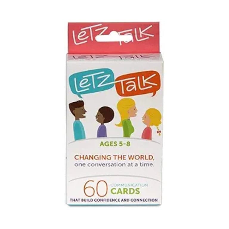Letz Talk Conversational Cards Ages 5-8