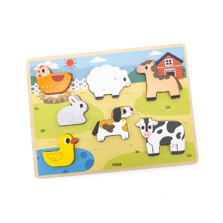 Viga Puzzle con Forme Fattoria