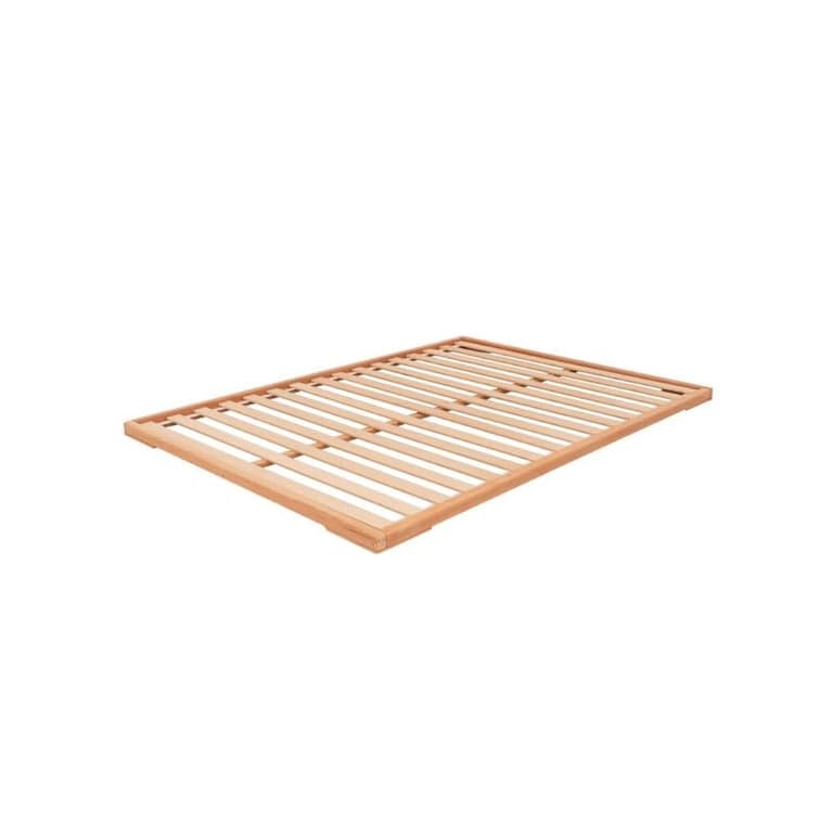 BusyWood Floor Bed Zen With Slats Queen Size Natural