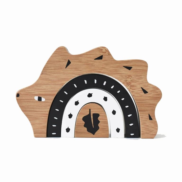 Wee Gallery Bamboo Nesting Hedgehog
