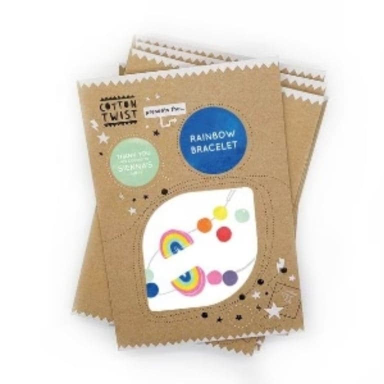Cotton Twist Crea il Tuo Braccialetto: Arcobaleno