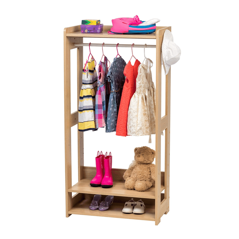 IRIS Clothing Rack Light Brown
