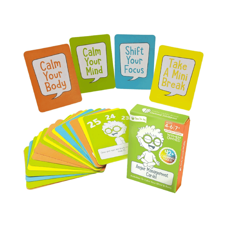 Open The Joy Anger Management Card Game